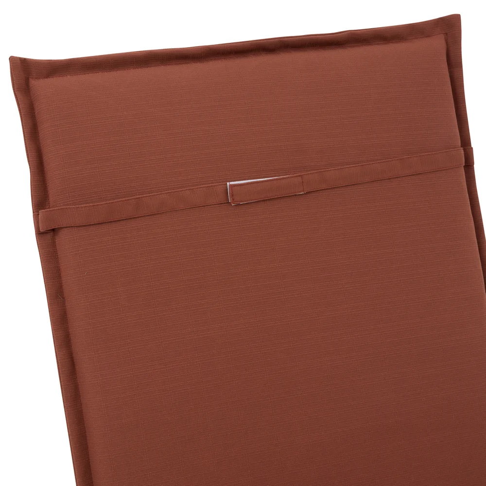 Korai Polyester Lounger Cushion (Mahogany, 60 x 190 cm)