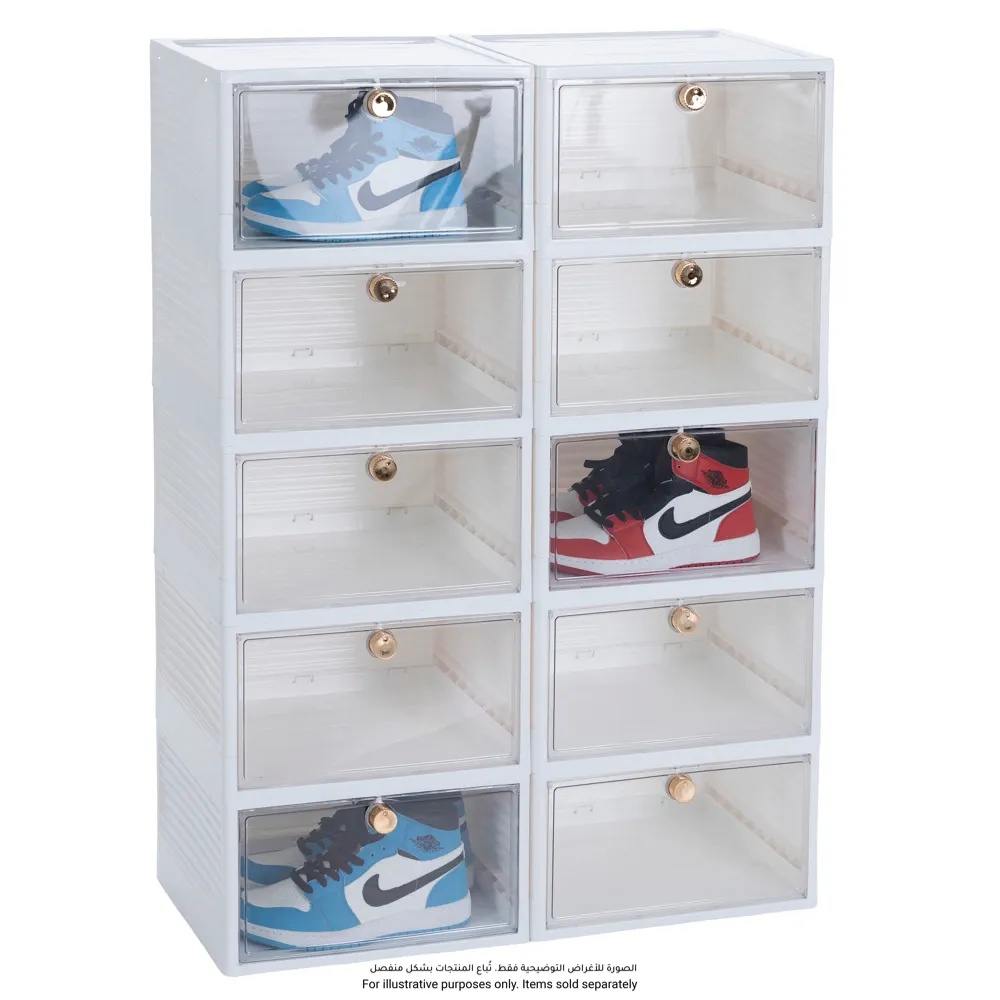 Foldable Shoe Storage Box Set, 8005-10 (10 Pc.)