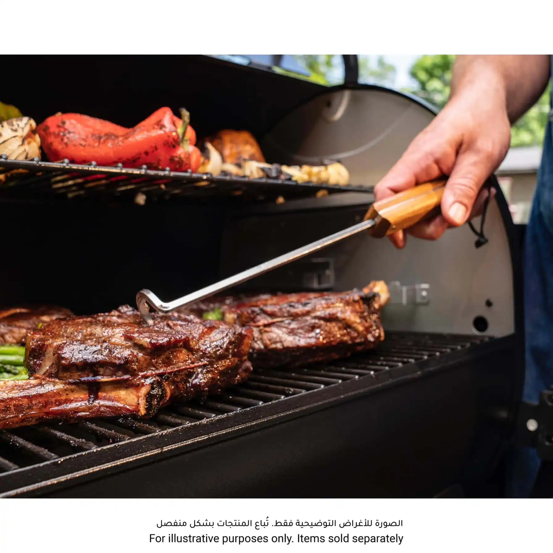 Traeger Stainless Steel BBQ Hook (35.92 x 4.8 x 3.81 cm)
