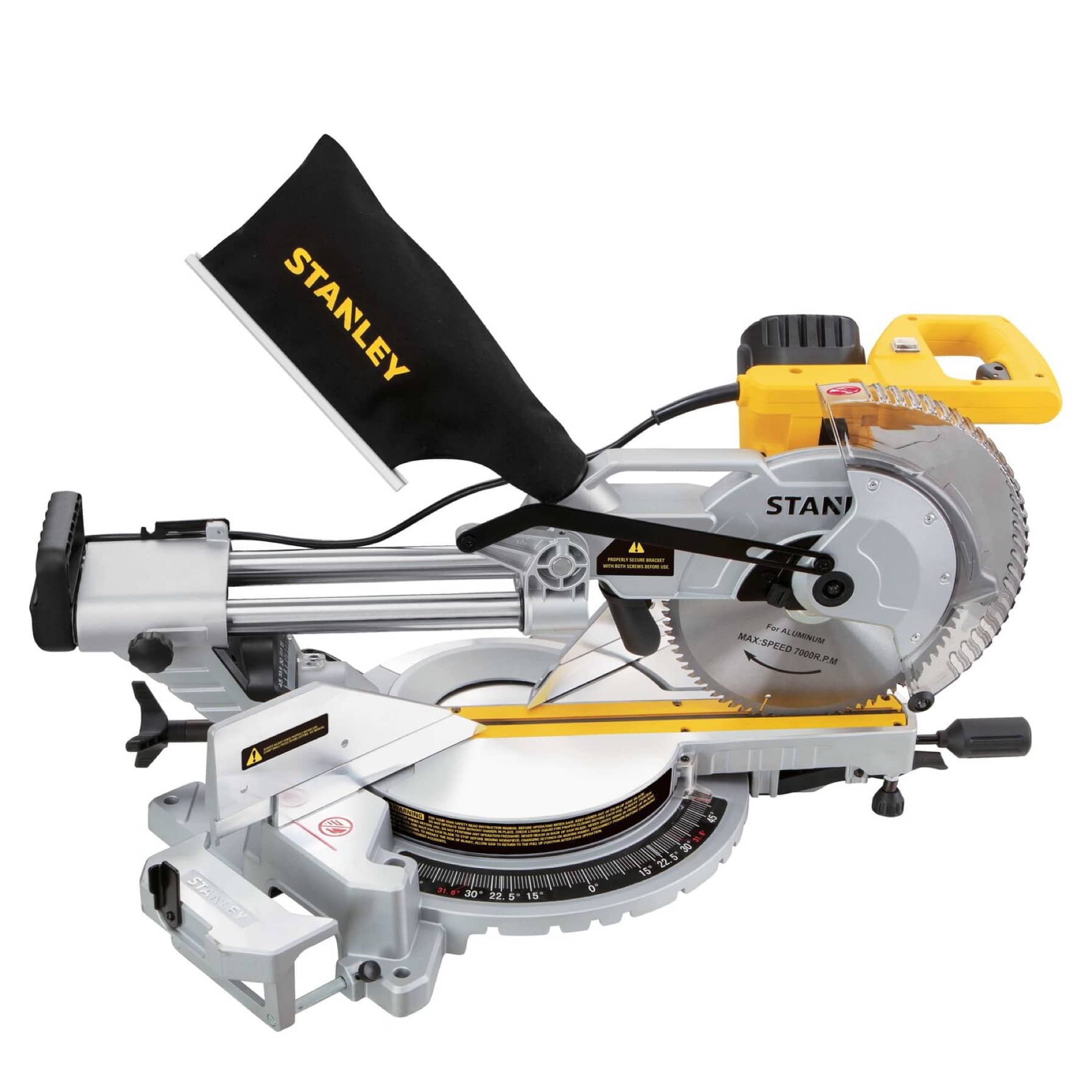 Stanley Corded Sliding Mitre Saw, SM18-B5 (25.4 cm, 1800 W)