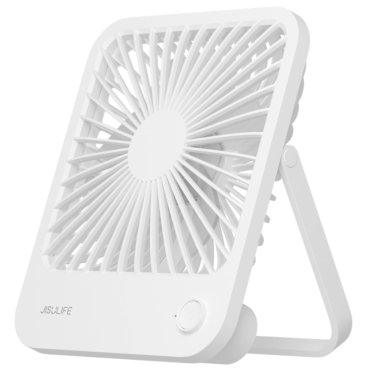 Jisulife Life 1 USB Rechargeable Table Fan (White, 4500 mAh)