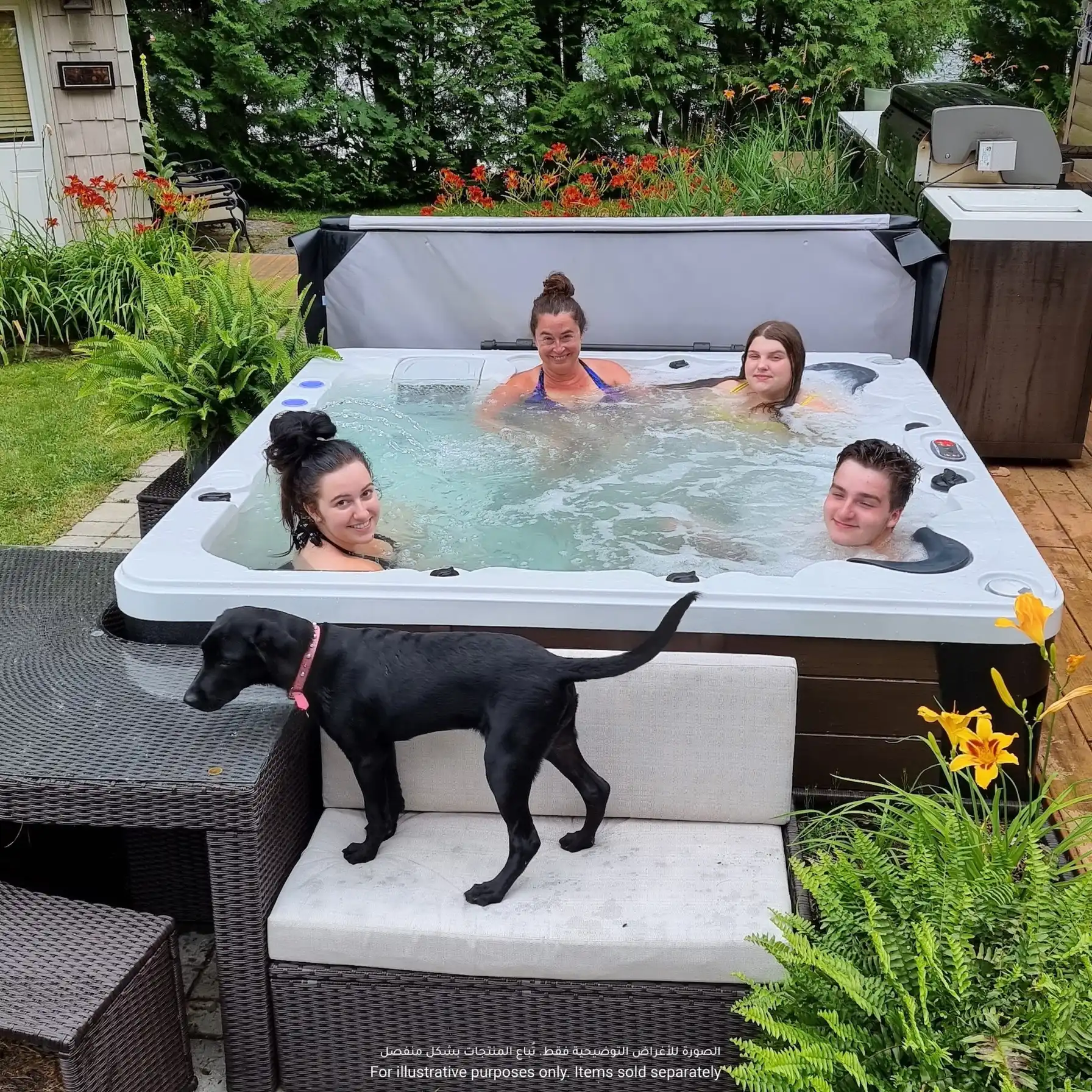 Canadian Spa Erie SE 46-Jet 6-Person Hot Tub (213 x 213 x 89 cm)