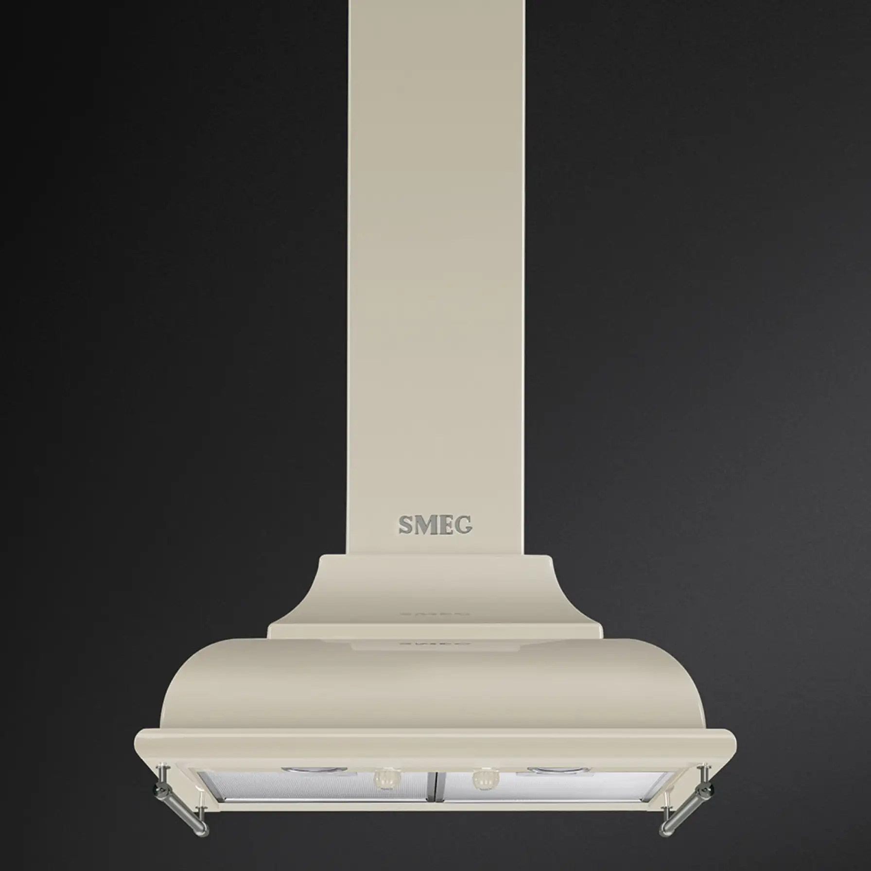 SMEG Cortina Aesthetic Decorative Wall Hood, KC16POE (87.2 x 59.5 x 47 cm)