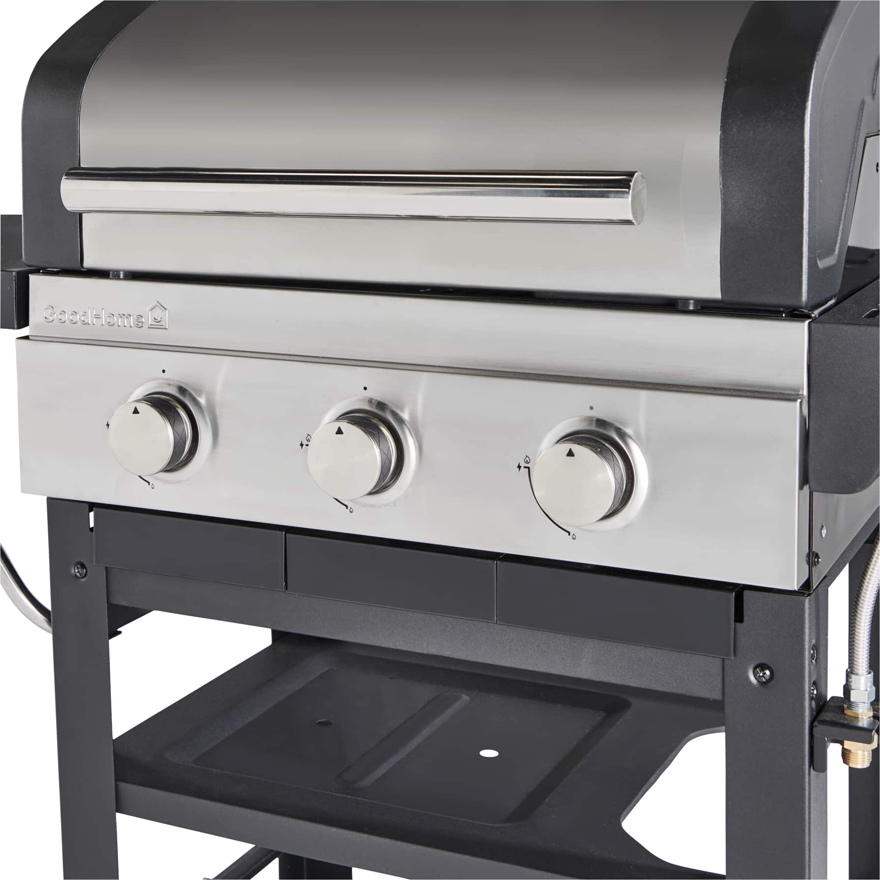 GoodHome Owsley 3-Burner Gas BBQ 