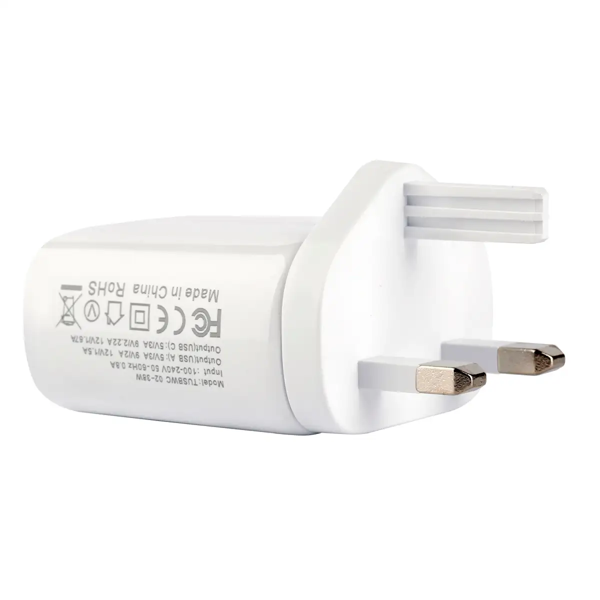 Terminator USB Wall Charger (38 W, TUSBWC01-38W)
