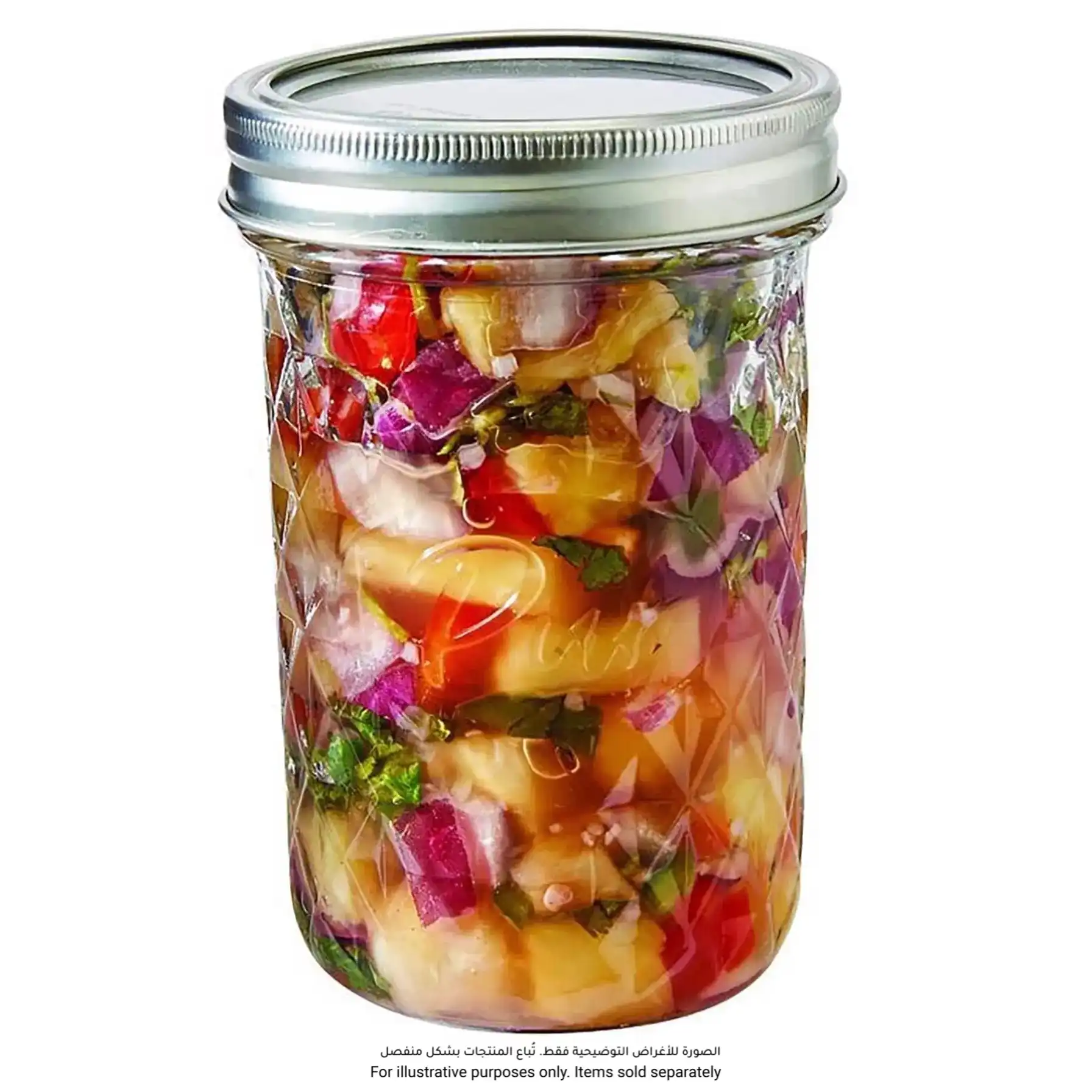 Pur Glass Mason Jar W/Lid & Band (473 ml, 12 Pc.)