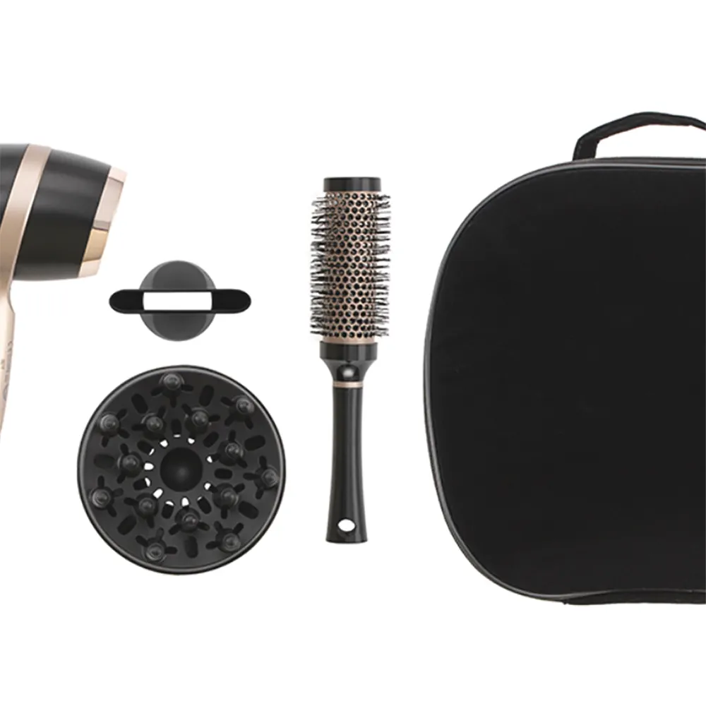 Remington Bundle Salon Smooth Hair Dryer Gift Set, RED6940GP (2100 W)