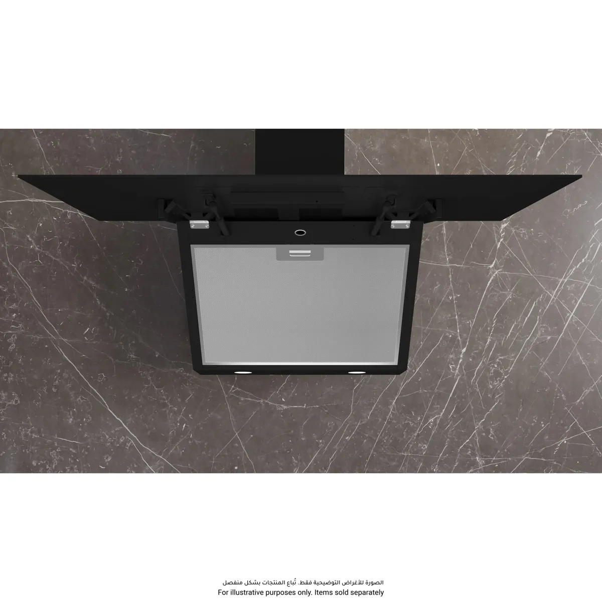 Siemens IQ300 Built-In Wall-Mounted Integrated Hood, LC96KPJ60M (41.4 x 89.6 x 40 cm)
