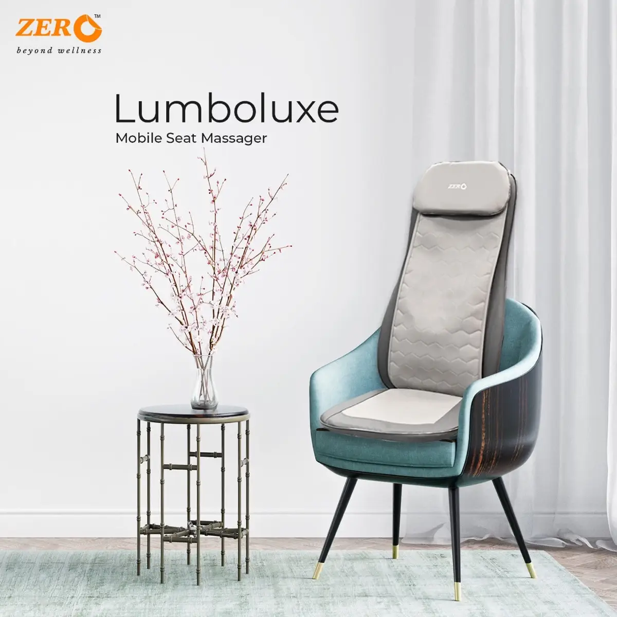 Zero Lumboluxe Mobile Backrest Massager
