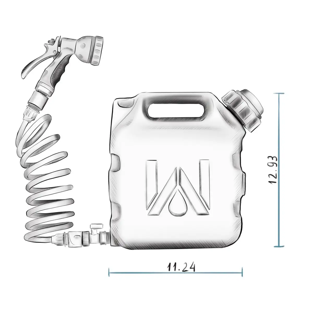 Waterport Self Pressure Tank (7.5 L)