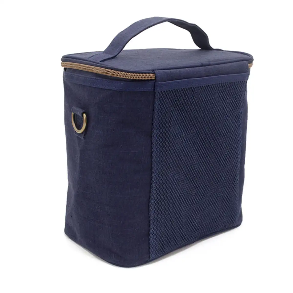 SoYoung Lunch Bag (Navy, 22.8 x 12.7 x 21.5 cm)