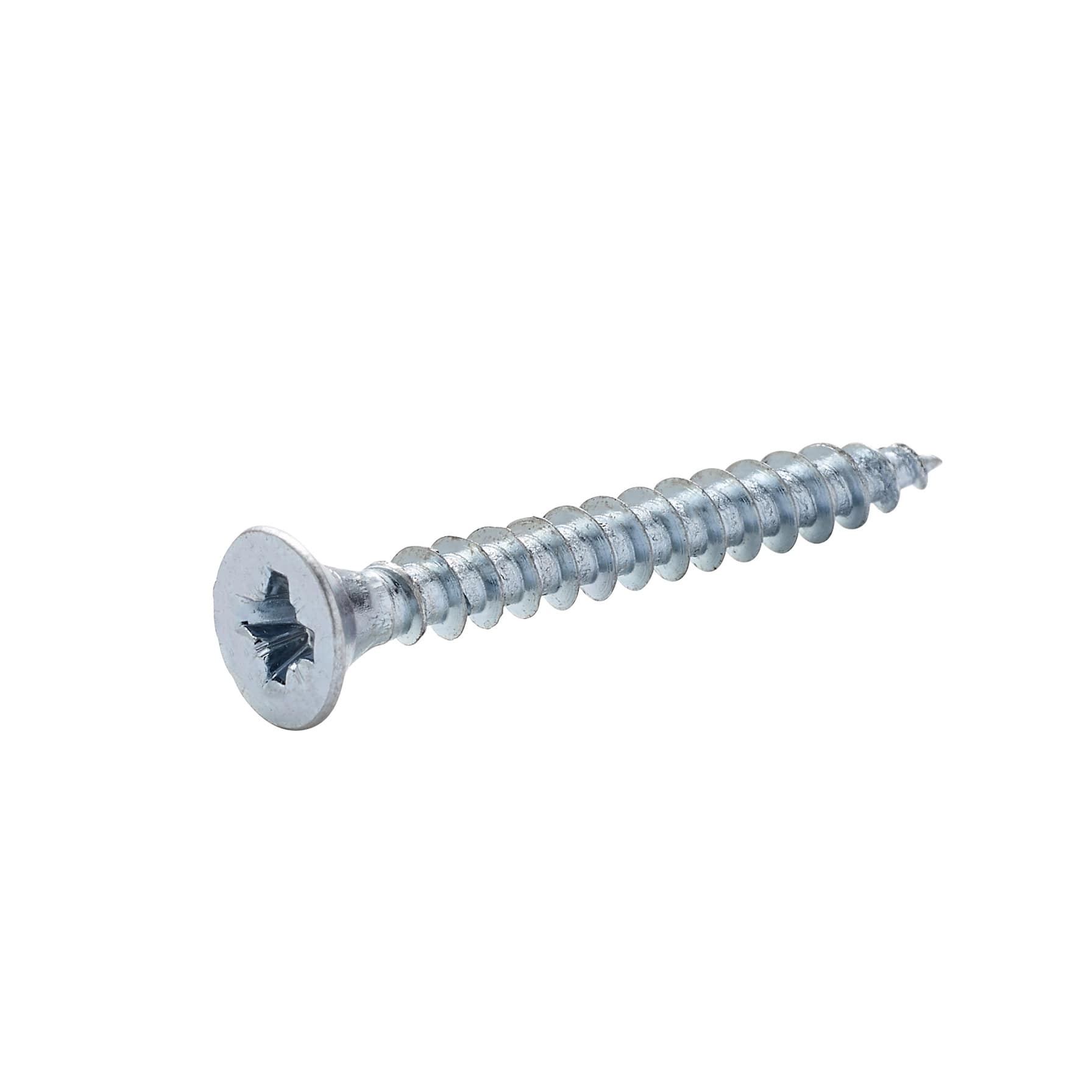 Diall Zinc-Plated Carbon Steel Wood Screw Pack (3.5 x 30 mm, 20 Pc.)