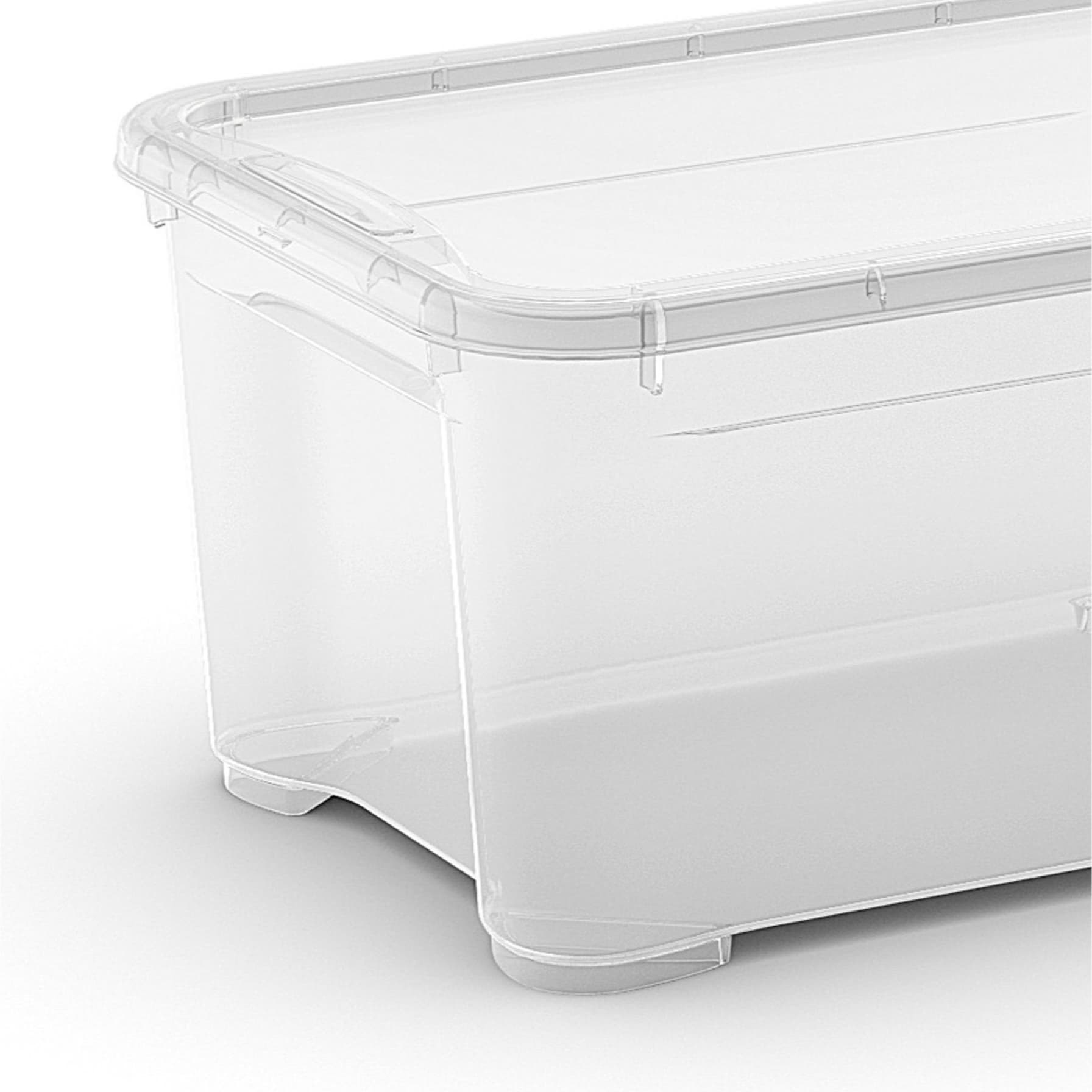 Kis Plastic Storage Box W/Lid (13.5 L, Extra Small)