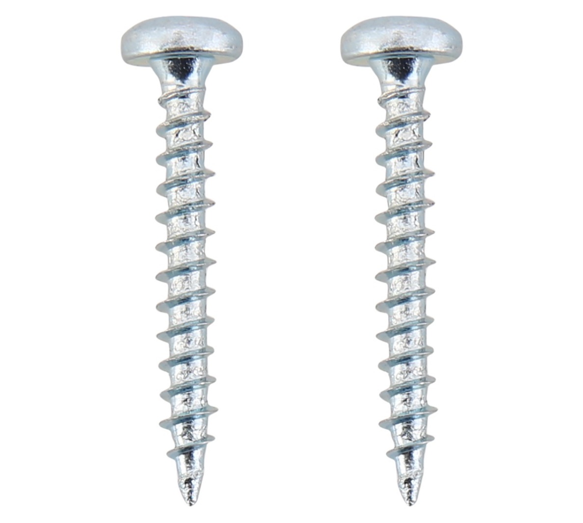 Suki Zinc-Plated Steel Chipboard Screws (3.5 x 25 mm, Pack of 50)