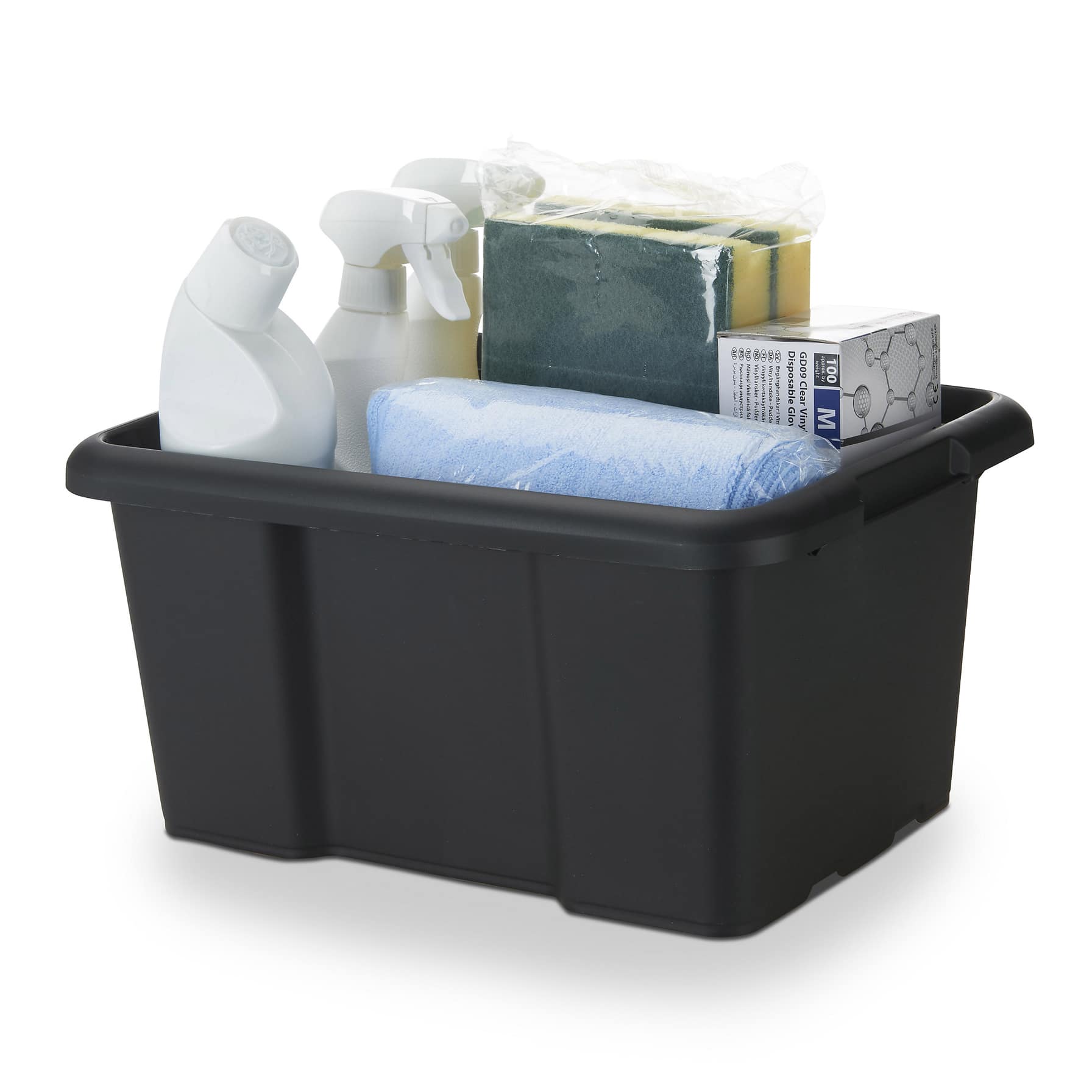 Form Fitty Plastic Stackable Storage Box (29 x 38 x 19.5 cm, 14 L) 