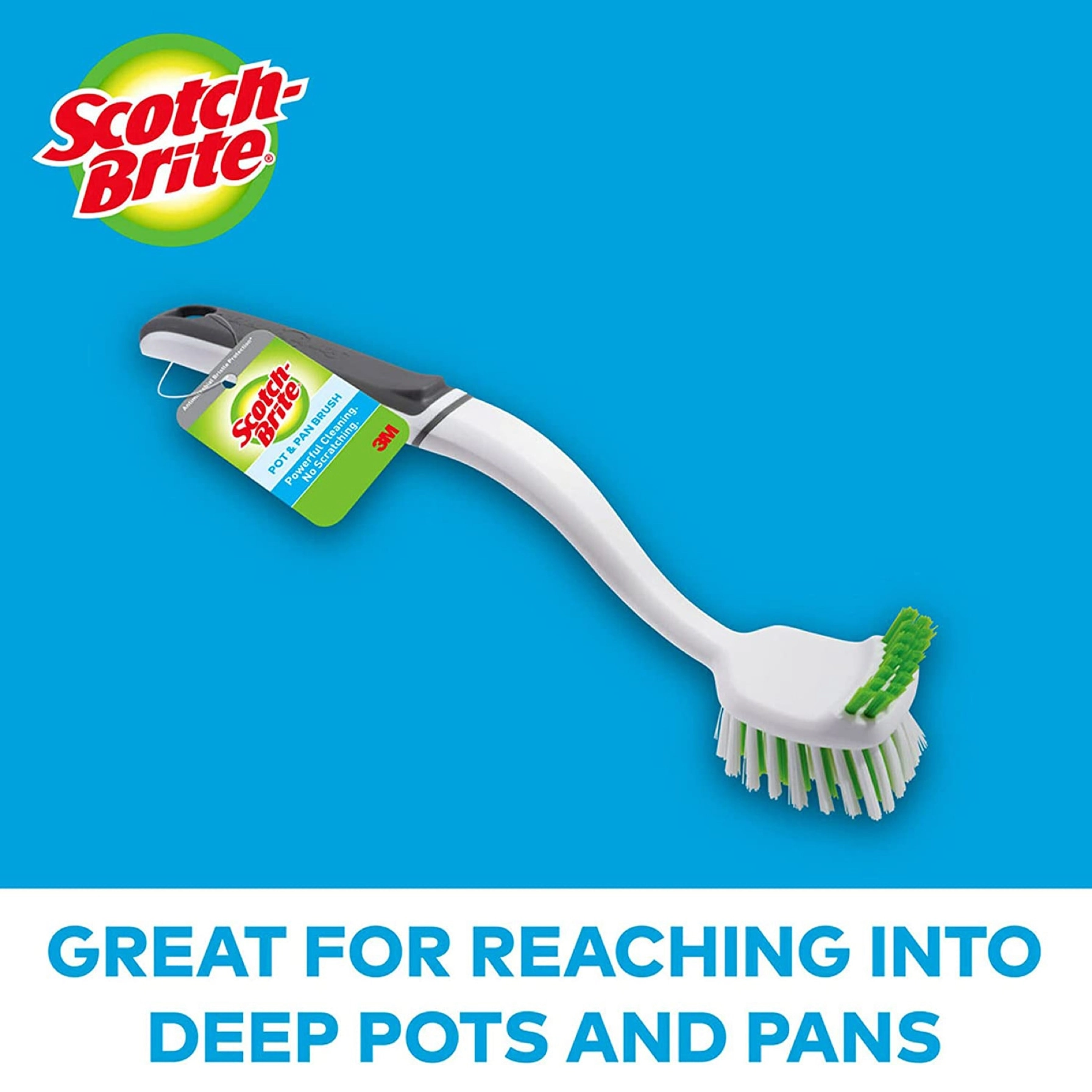 3M Scotch-Brite Pot, Pan & Dish Brush (30 x 6 x 5.5 cm)