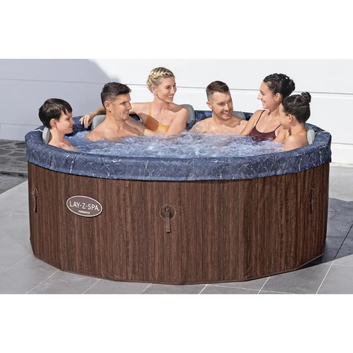 Bestway Lazy-Z Spa Toronto Airjet (190 x 70 cm, Multicolor)