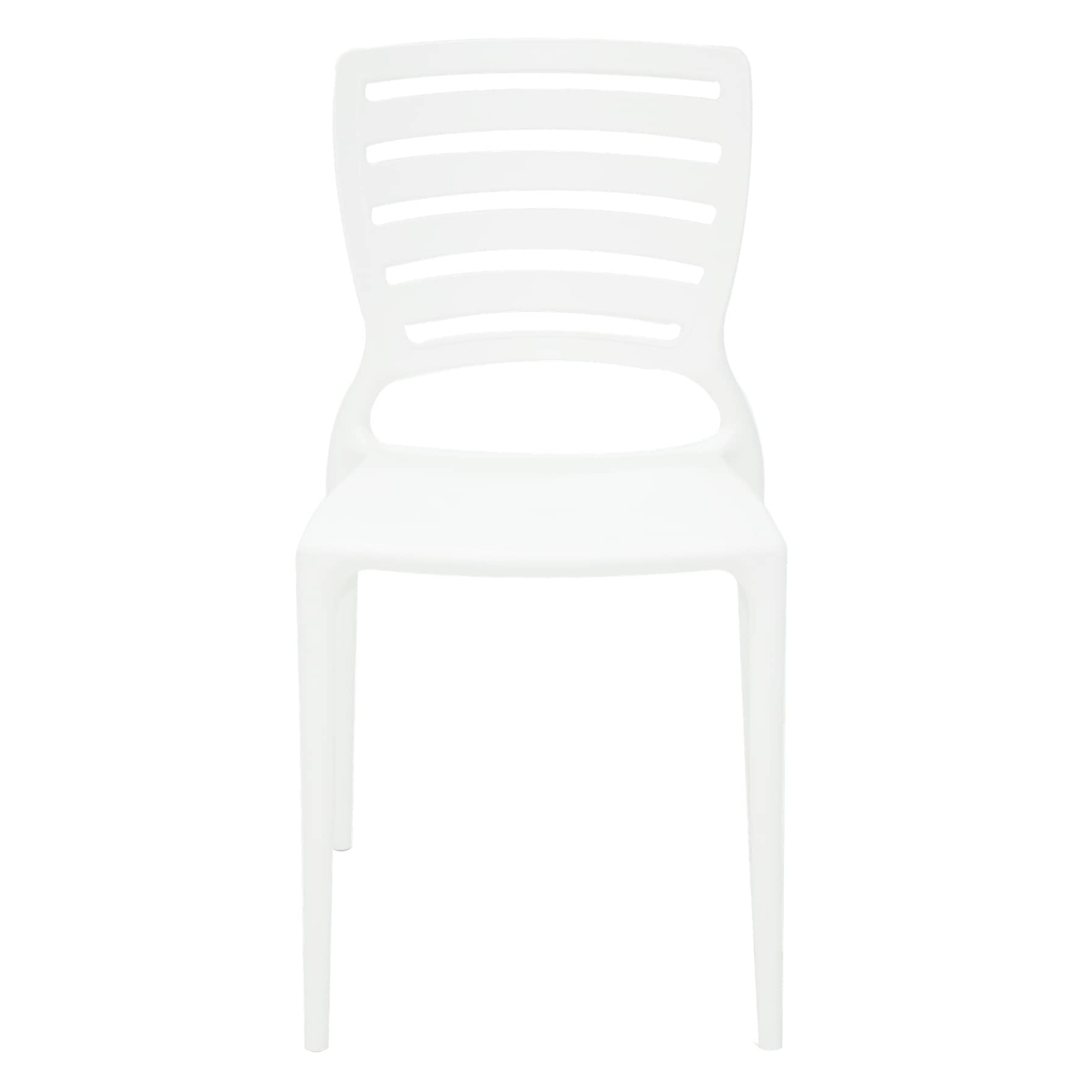 Sofia Polypropylene & Fiberglass Chair W/ Horizontal Backrest Tramontina