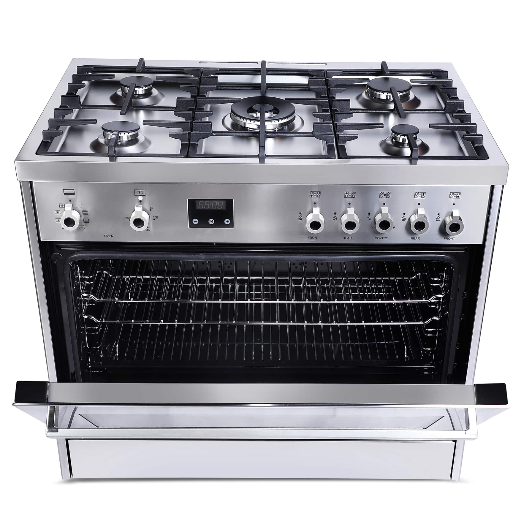 Bertazzoni Professional Series Freestanding 5-Burner Gas Cooker, PRO905MFELXE (90 x 60 x 85 cm)