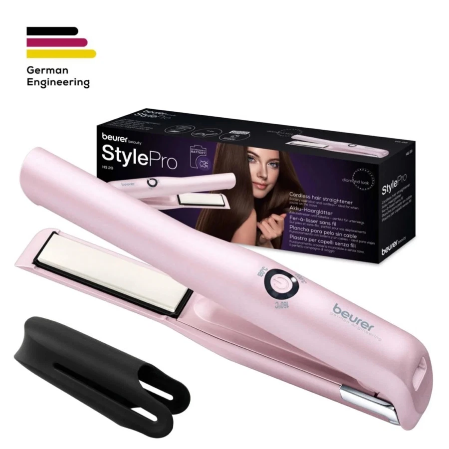 Beurer Cordless Hair Straightener, HS20