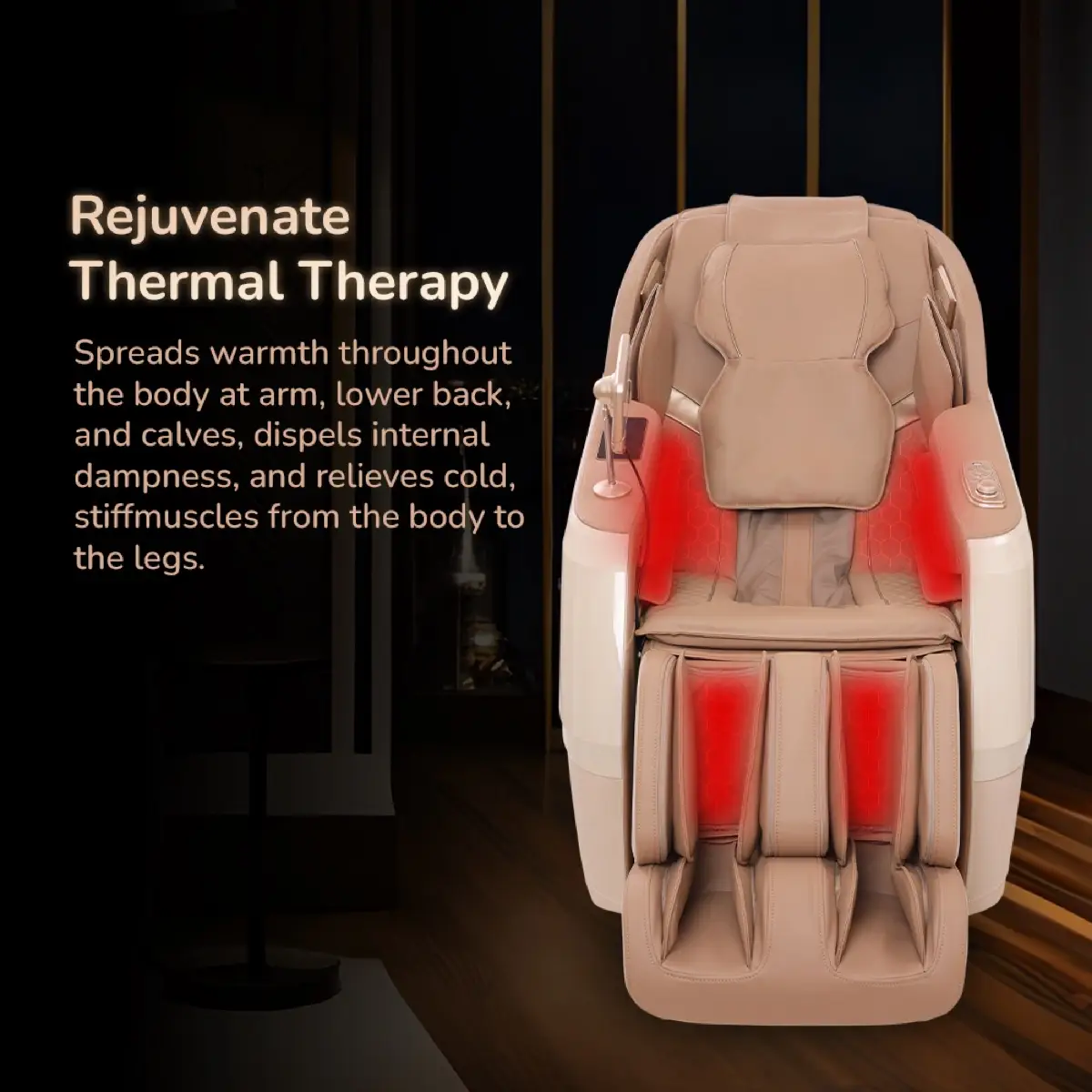 Zero Essence Full Body Massage Chair W/Intelligent AI Voice Control (151 x 75 x 111 cm)