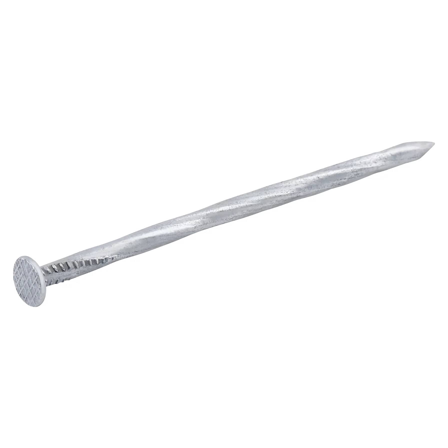 Diall Galvanised Carbon Steel Twisted Nail Pack (80 x 3.4 mm)