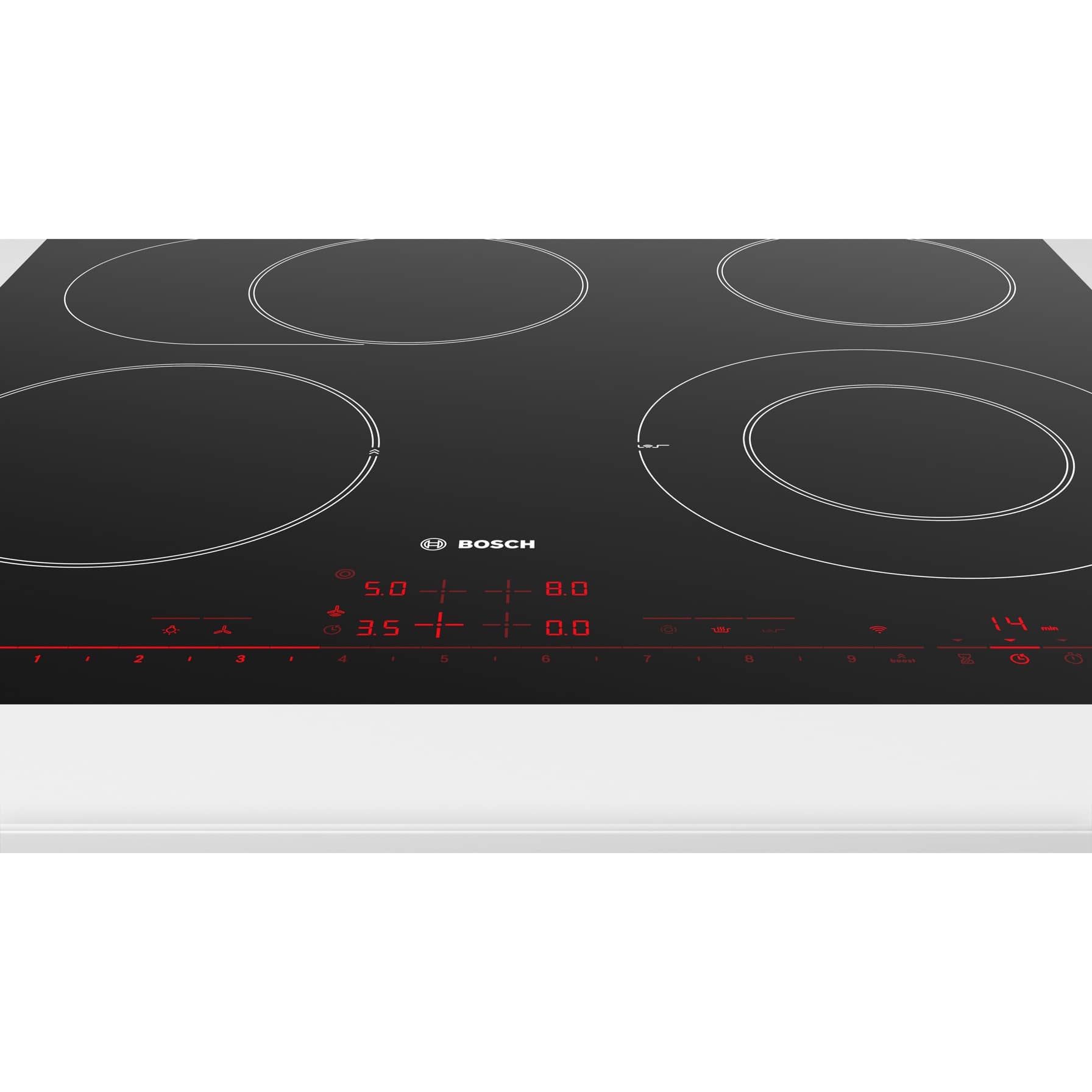 Bosch Built-In 4-Burner Electric Hob, PKN601DV1M (60 x 50 cm)