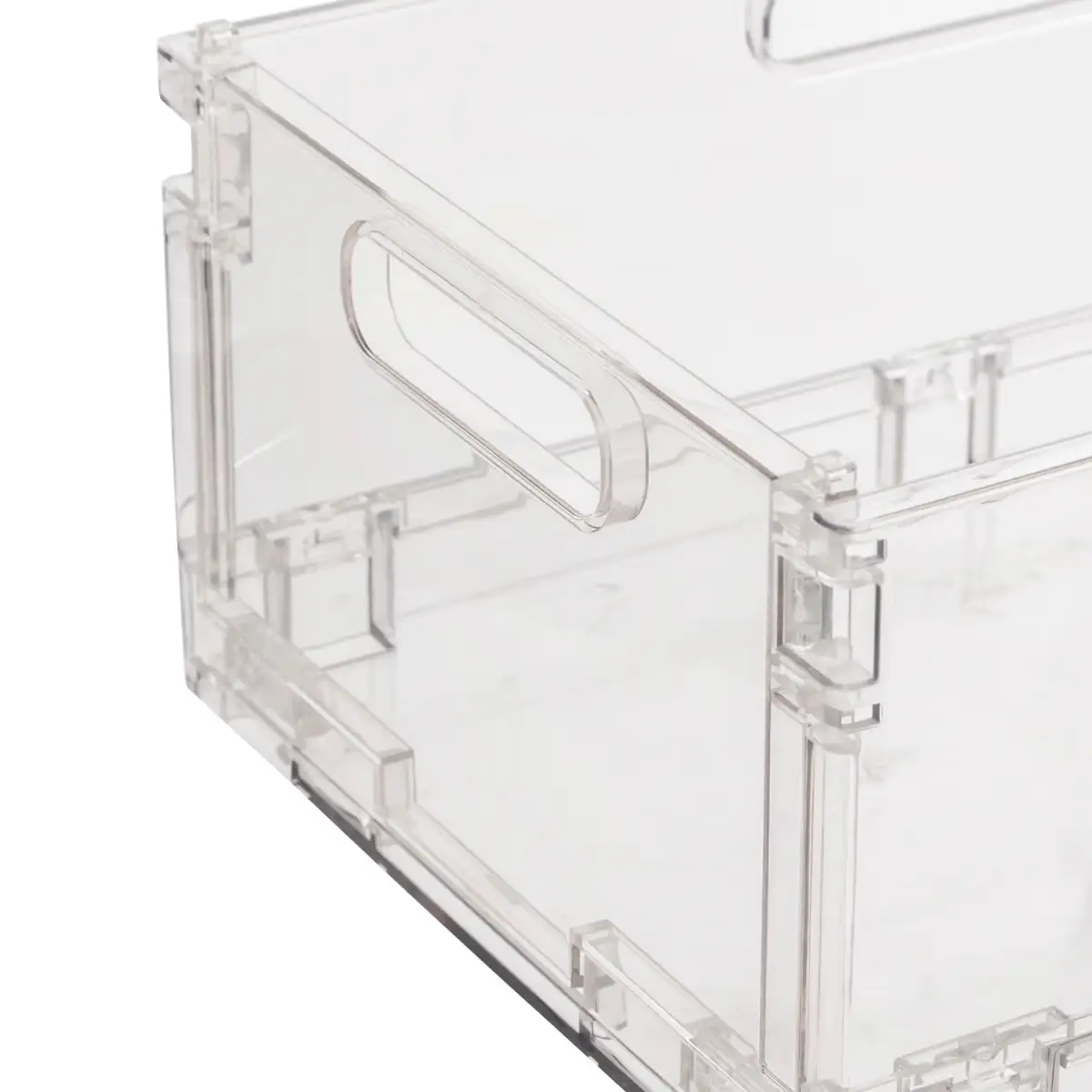 5Five Foldable Storage Box (7.5L, Transparent)