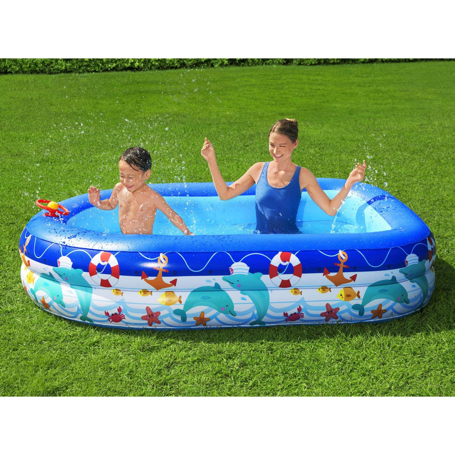 Bestway Sea Captain Family Pool (213 x 155 x 132 cm)