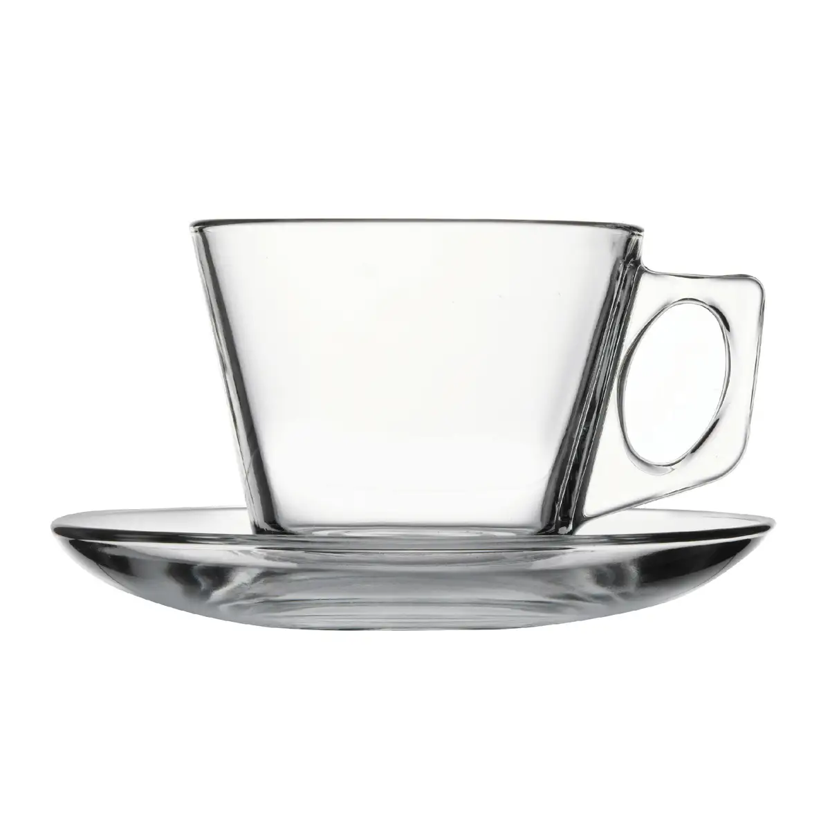 Pasabahce Vela Cup & Saucer Set (195 ml, 12 Pc.)