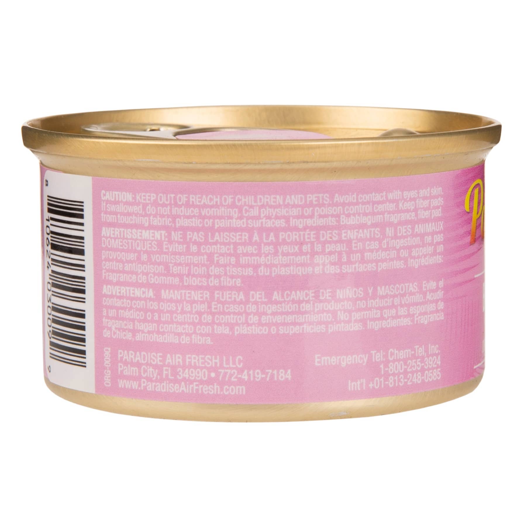 Paradise Air Organic Air Freshener (Bubblegum)
