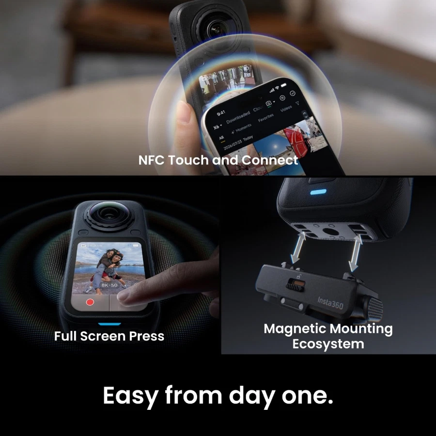 Insta360 X6-360 Camera Essential Bundle