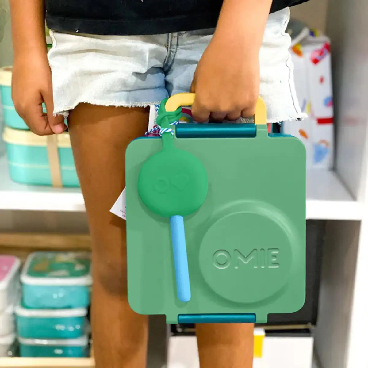 OmieLife OmiePod Kids Utensil and Holder Set (3 Pc.)