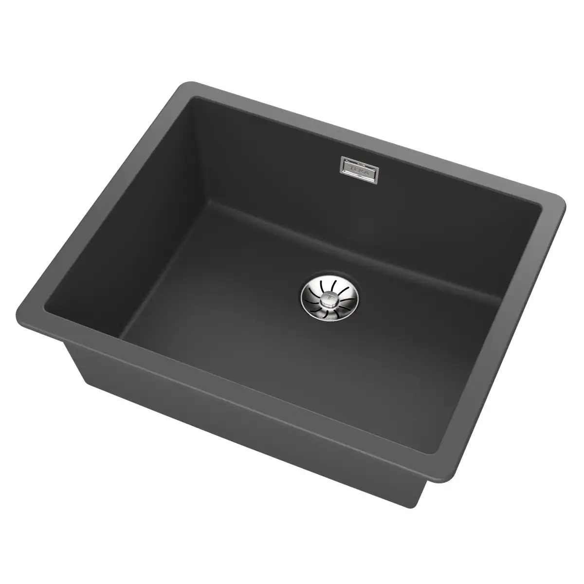 Teka Radea Kitchen Sink W/One Bowl (Dark Grey, 55.6 x 45.6 cm)