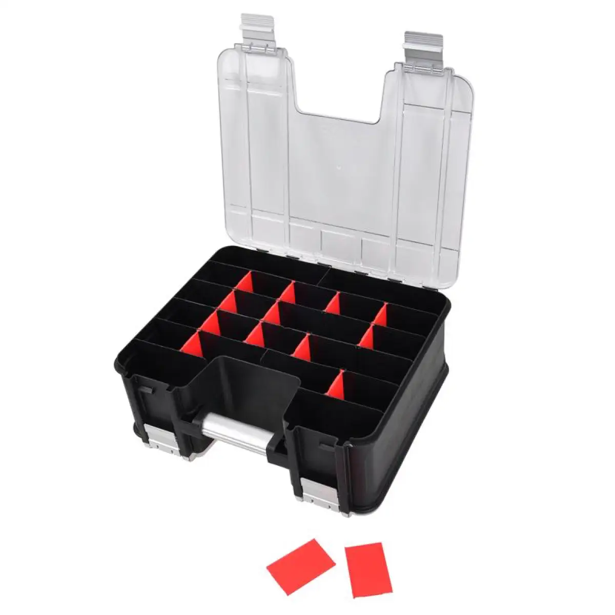 Ace 26-Compartment Double-Sided Storage Bin (39.12 x 32.51 x 16.31 cm)