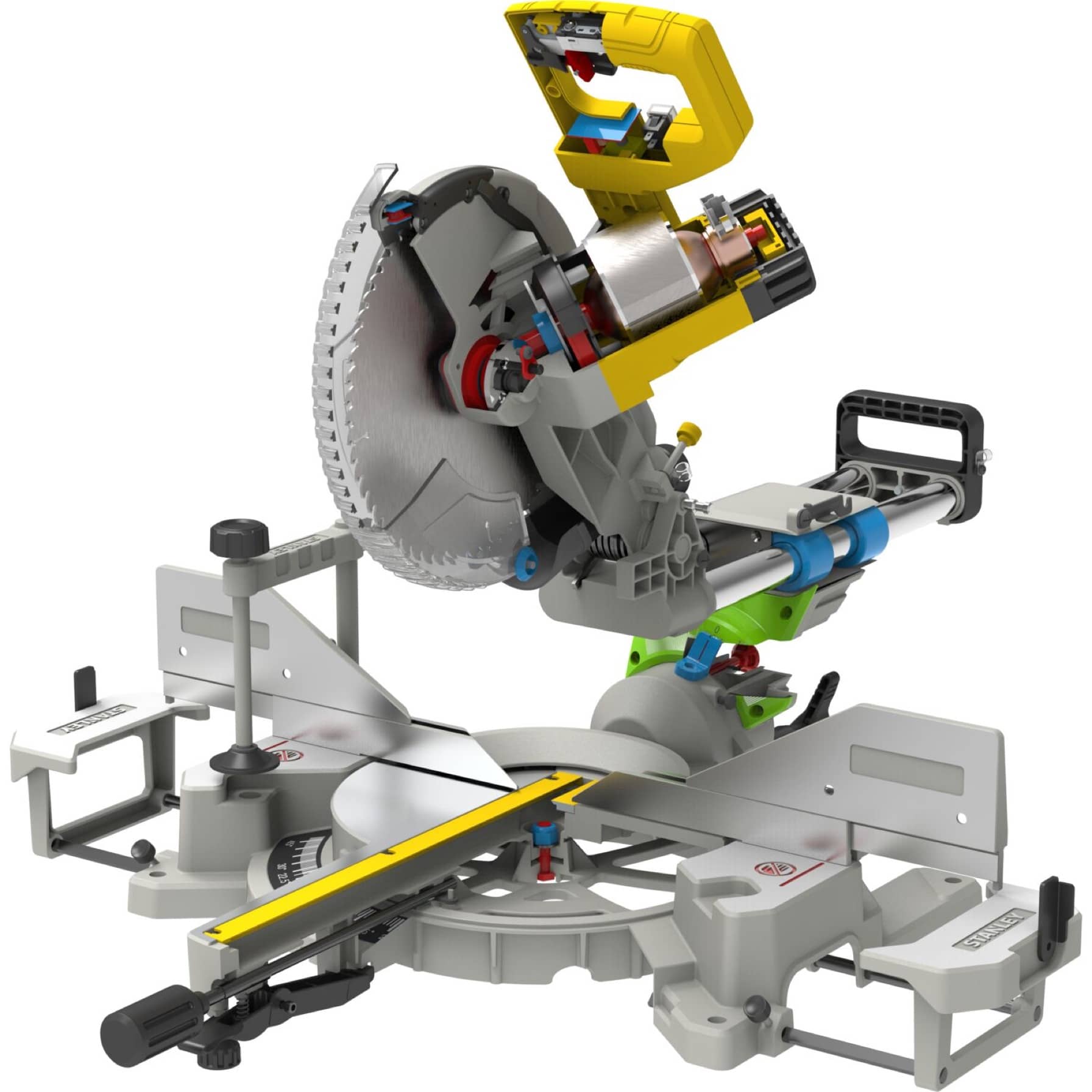 Stanley Corded Sliding Mitre Saw, SM18-B5 (25.4 cm, 1800 W)