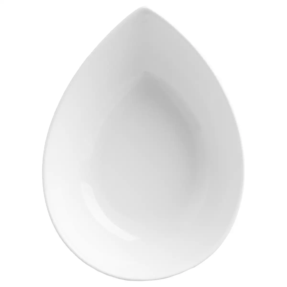 SG Goutte Porcelain White Dish (21 cm)
