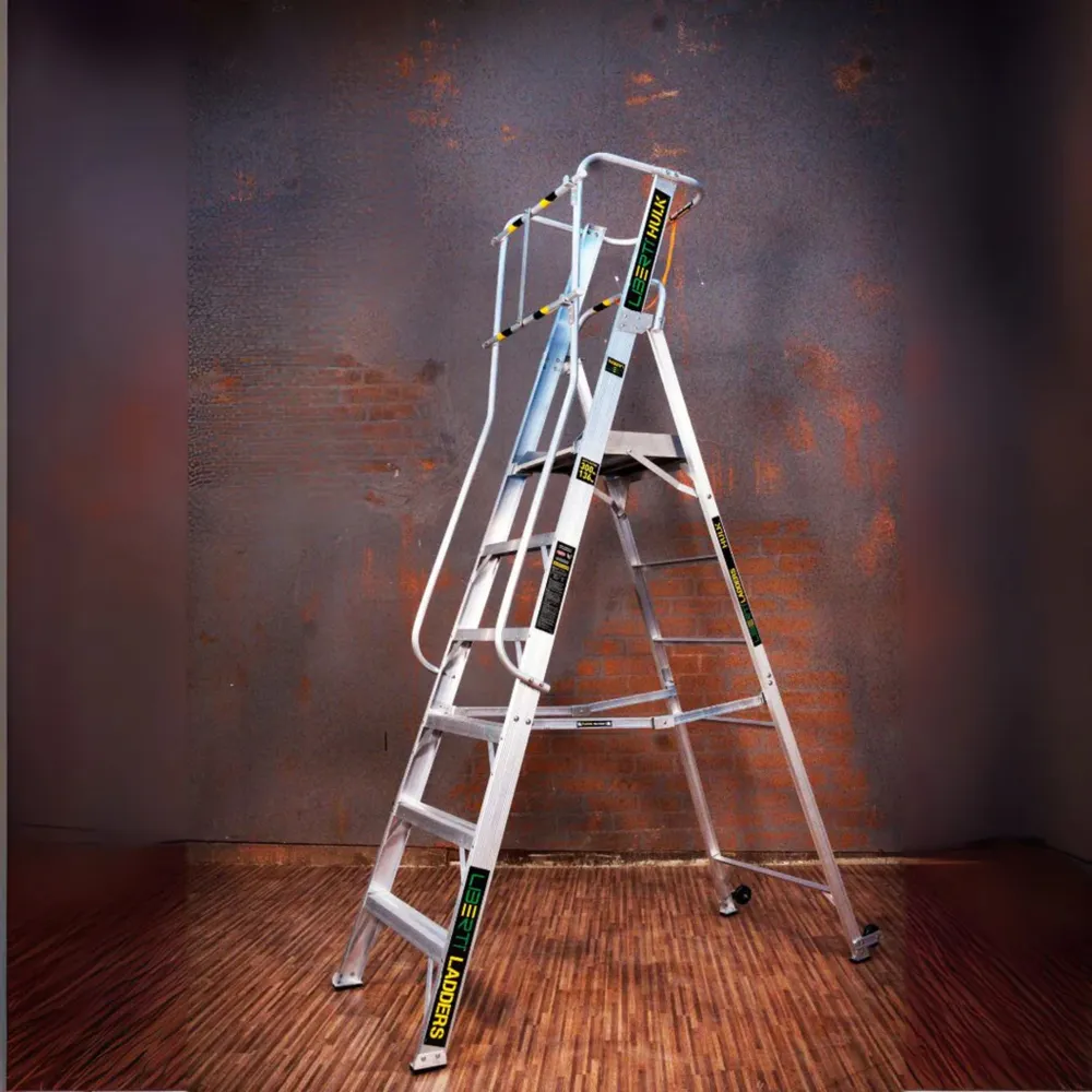 Liberti 6 ft Aluminium Platform Ladder W/Hand Rail (1.8 m)