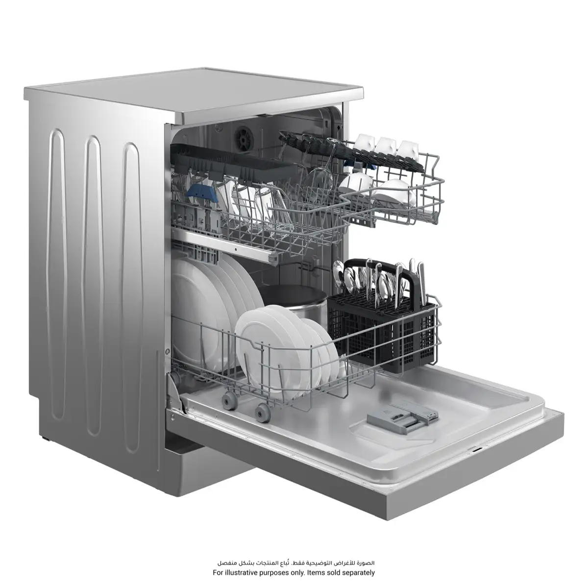 Beko Freestanding Dishwasher, BDFN36422SQ (14 Place Settings)