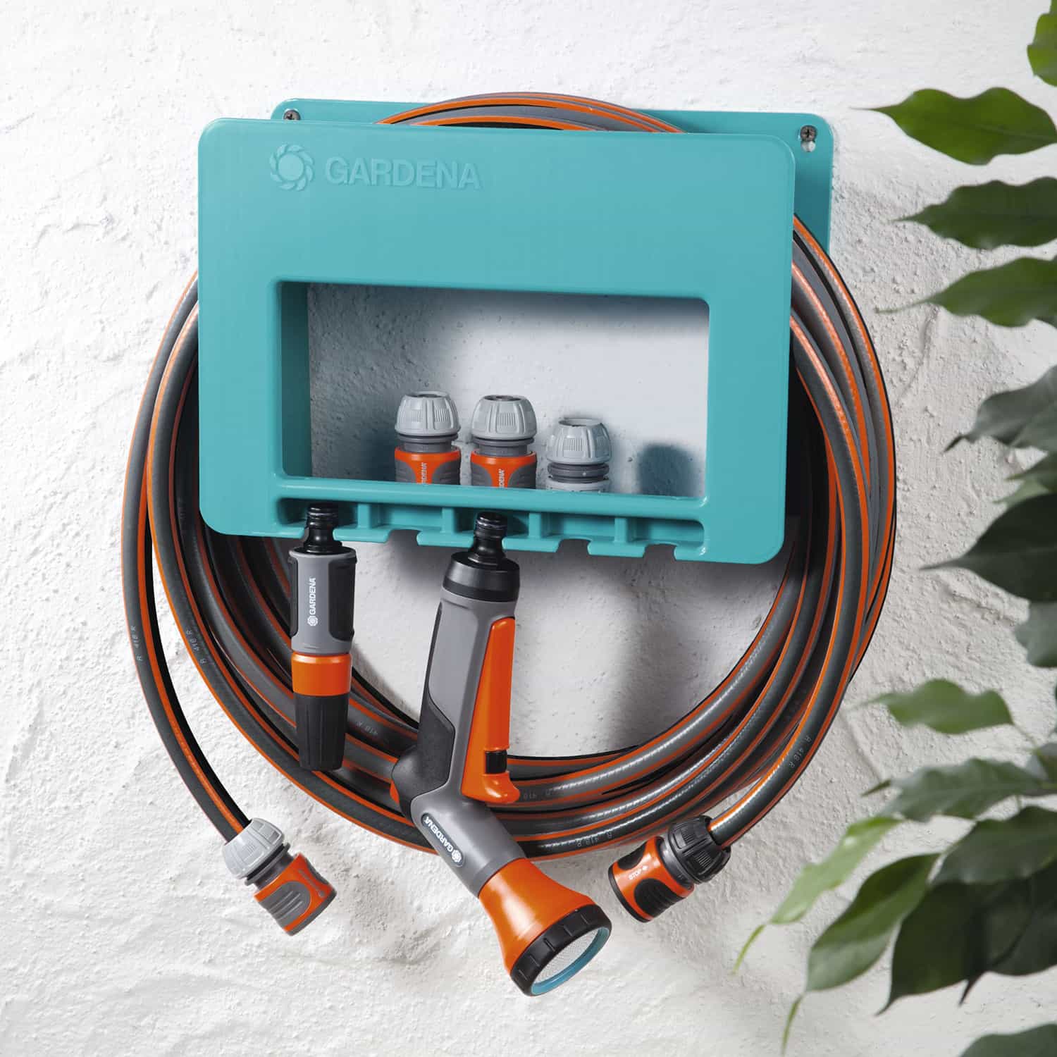 Gardena Hose Stowaway System (Teal)