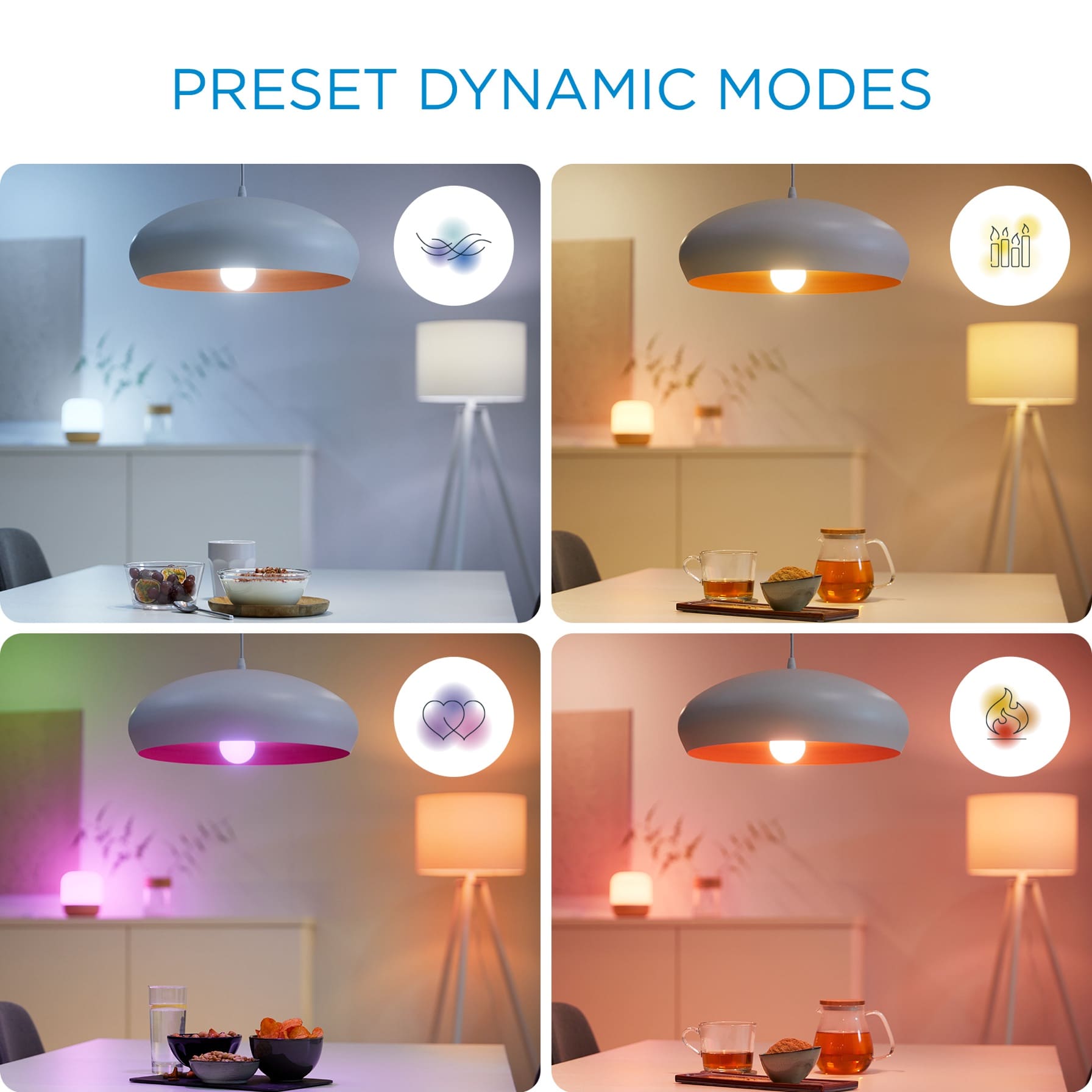 WiZ Colors Wi-Fi E 27 LED Light Bundle (3 Pc.)