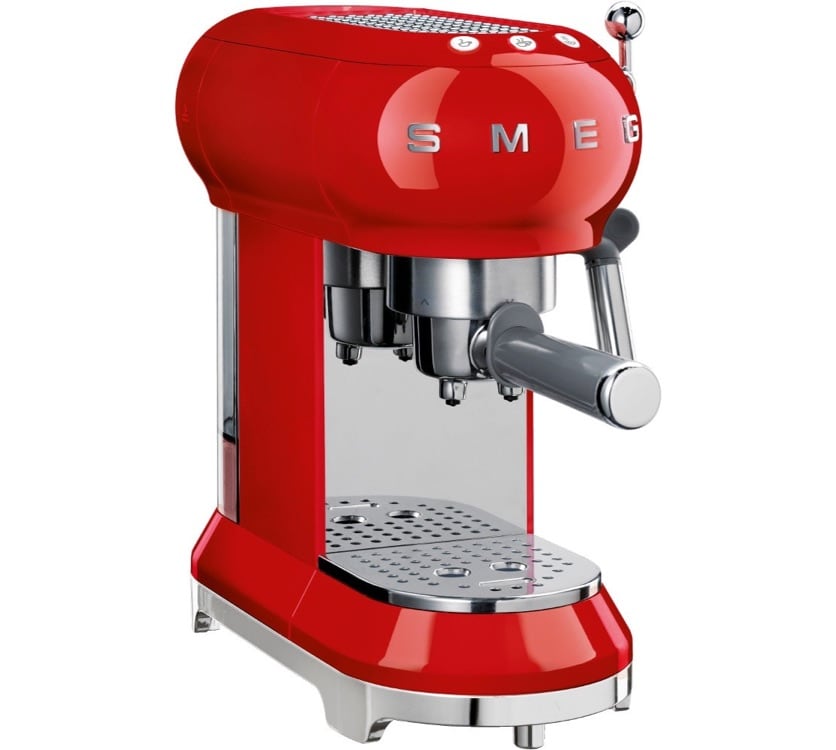 SMEG Espresso Coffee Machine , ECF01RDEU (1 L)