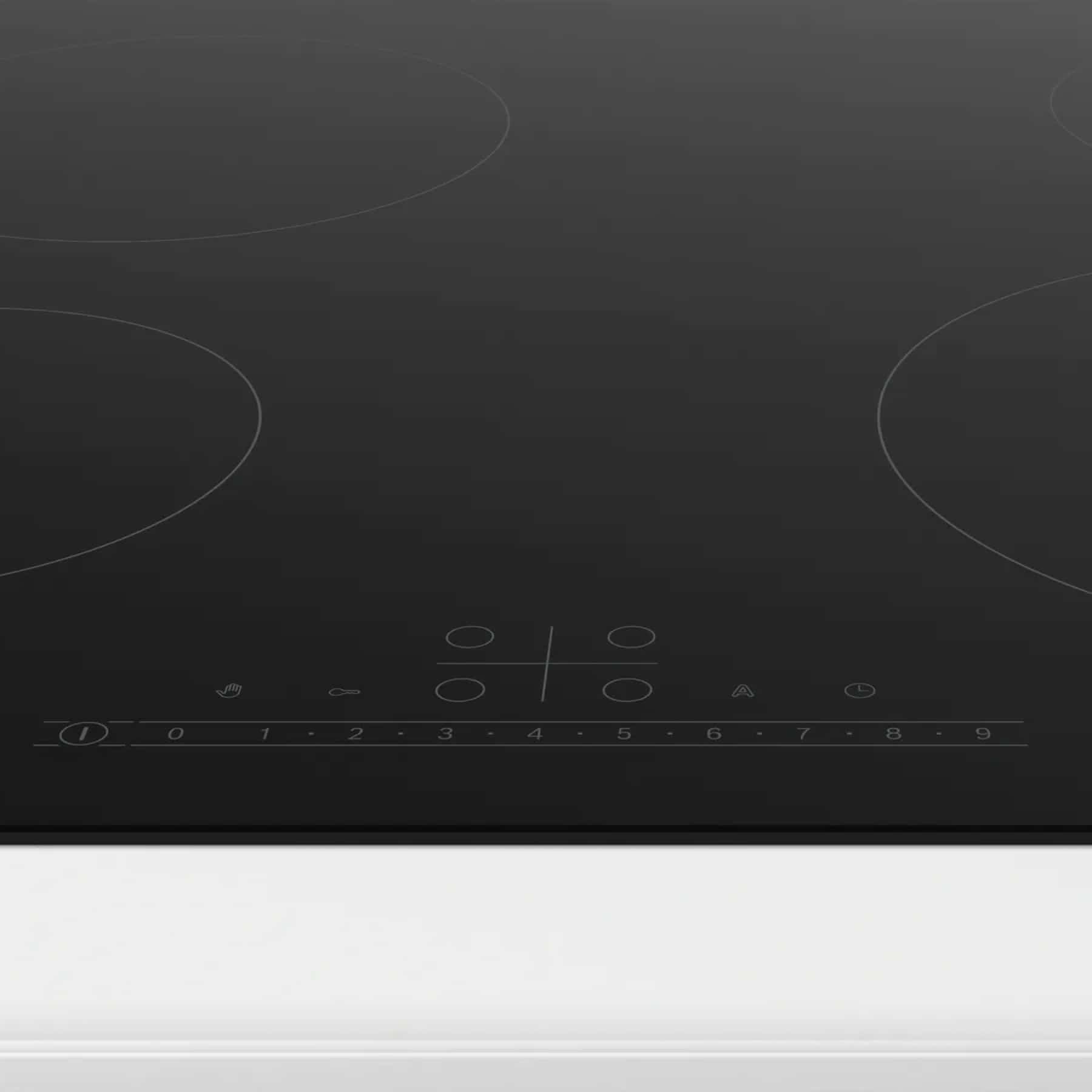 Bosch Serie 6 Built-In 4-Zone Electric Hob, PKE611FB2M (59 x 52 x 4.5 cm)