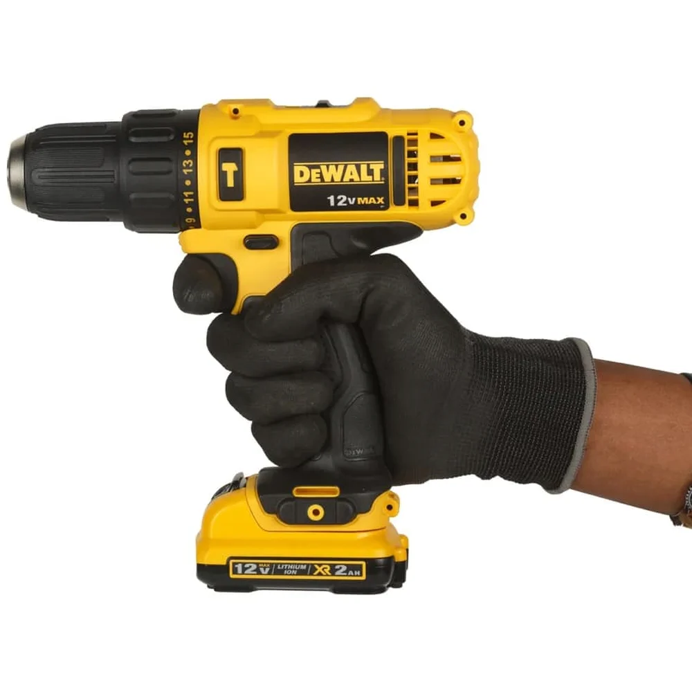 Dewalt Cordless Compact Hammer Drill Driver Kit, DCD716D2-B5 (12 V)
