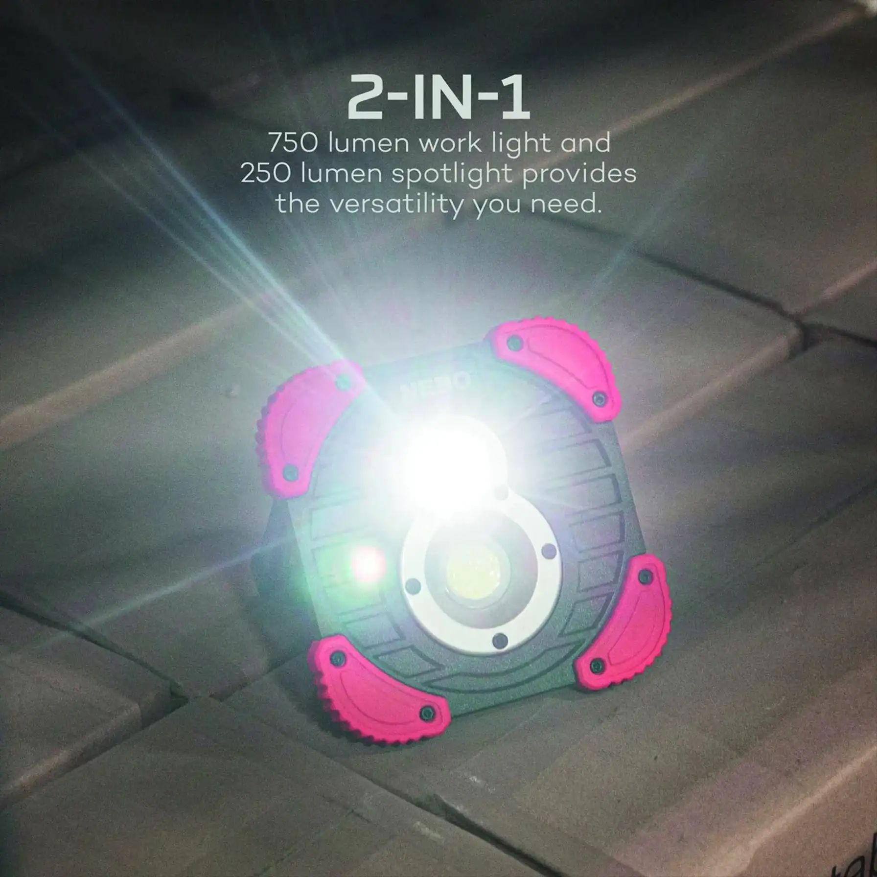 Nebo Tango Rechargeable Work Light (750 lm)