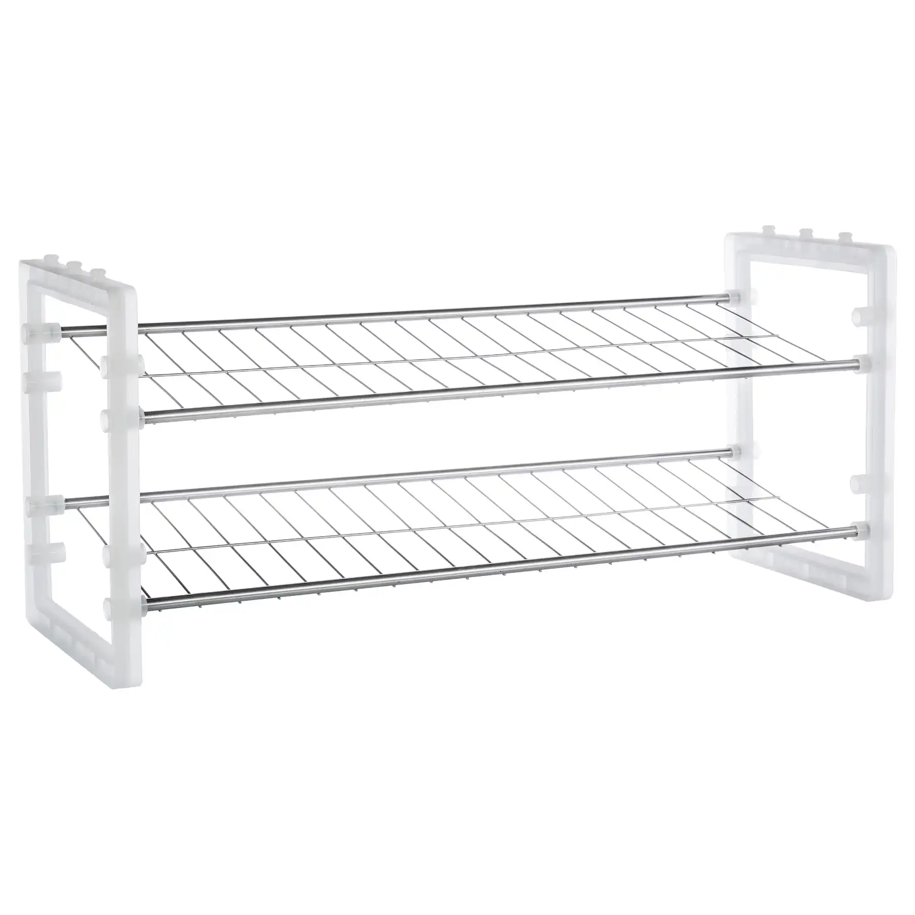Metal Stackable Shoe Rack (67.5 x 25 x 31 cm, 6 Pc.)
