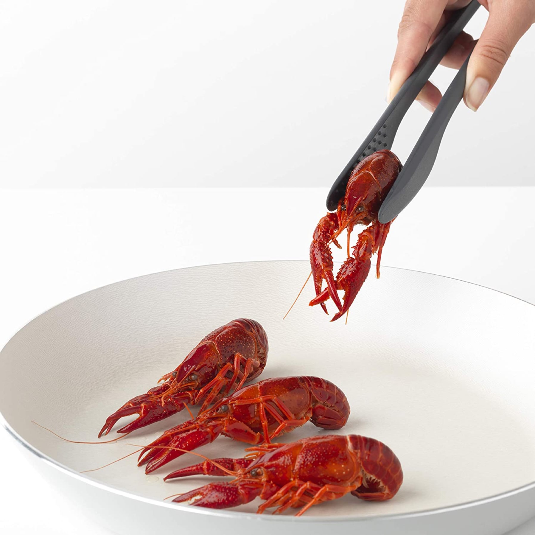 Brabantia Tasty+ Nylon Kitchen Tongs Plus Tweezers (2.7 x 7.2 x 29.2 cm)