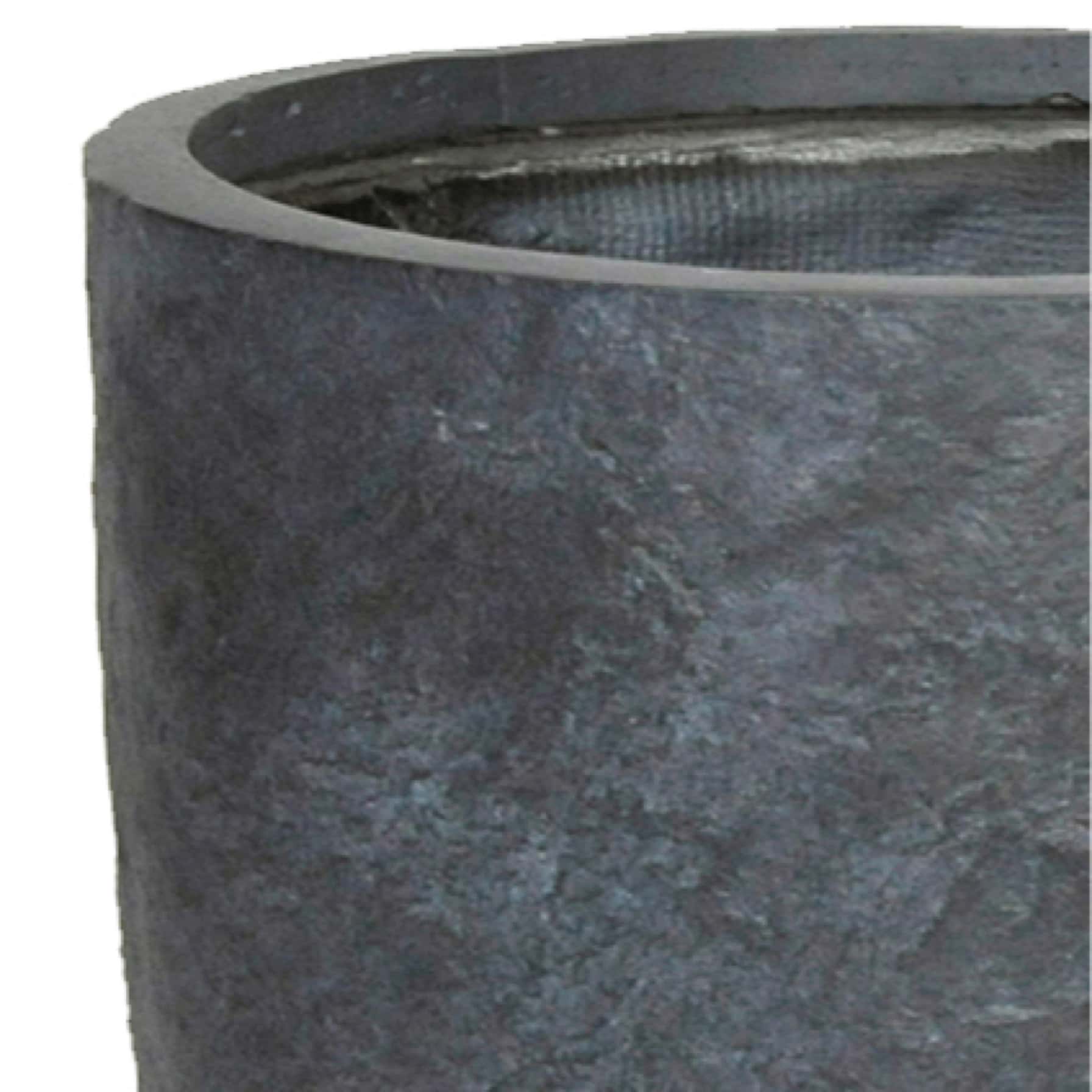 Glazed Terracotta Arizona Egg Plant Pot Generic (39 x 39 x 38 cm, Large)