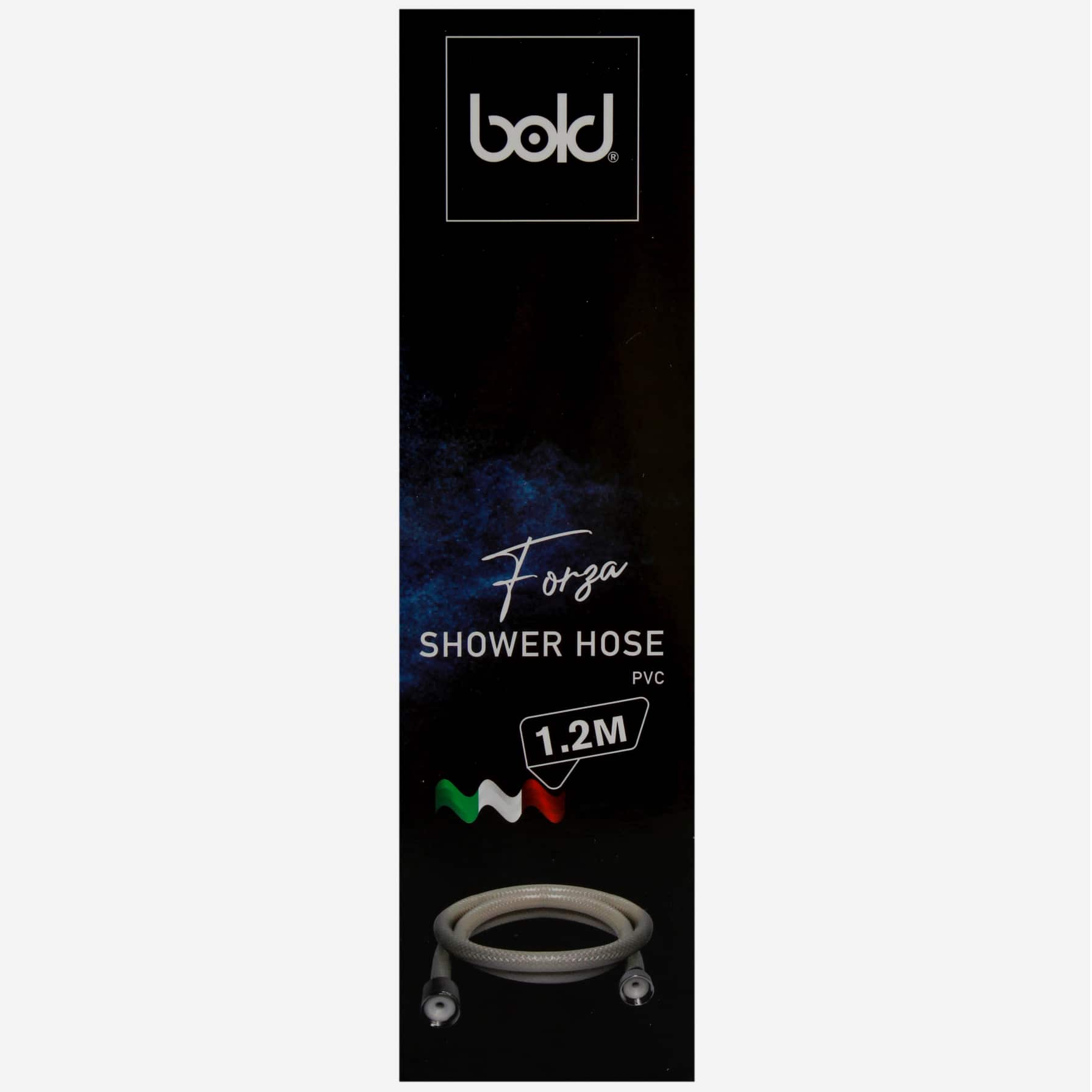 Bold Forza PVC Bidet Hose (120 cm, White)