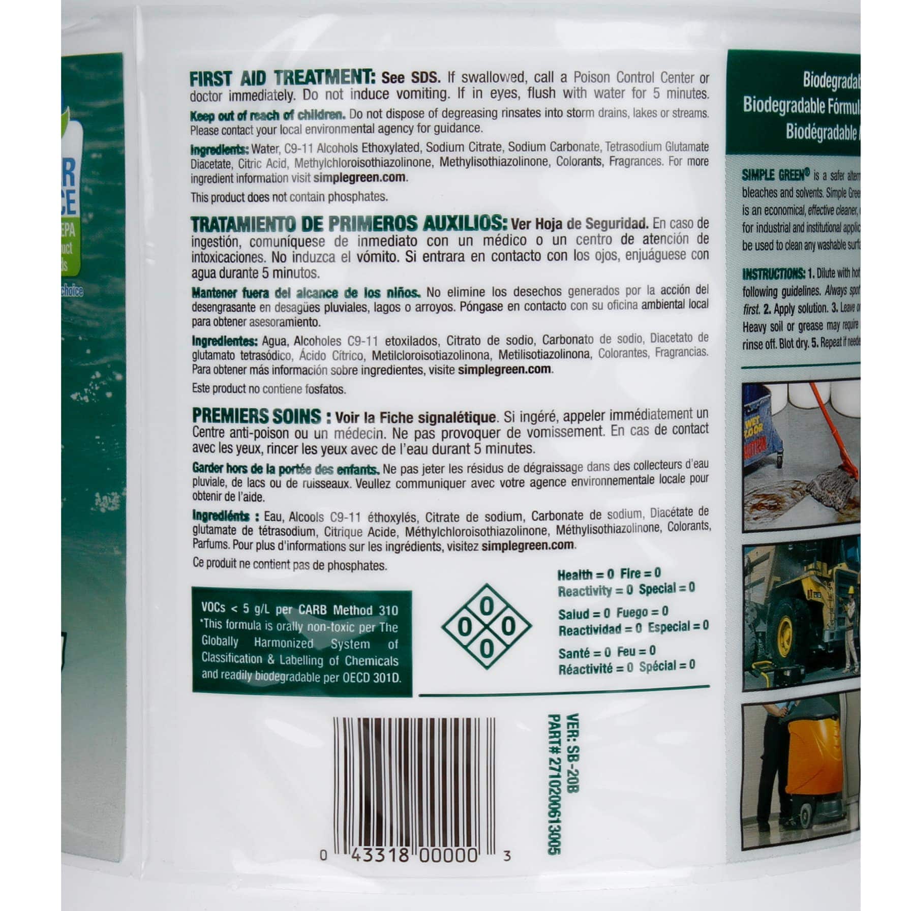 Simple Green Industrial Cleaner & Degreaser